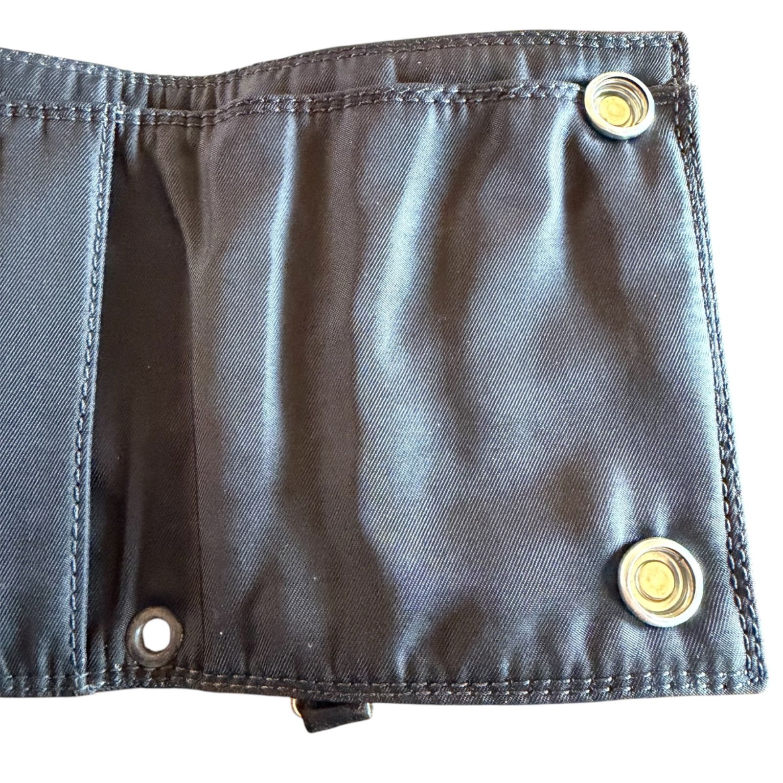 デッドストック】CHROME HEARTS ナイロン×レザー ウォレット 三つ折り 