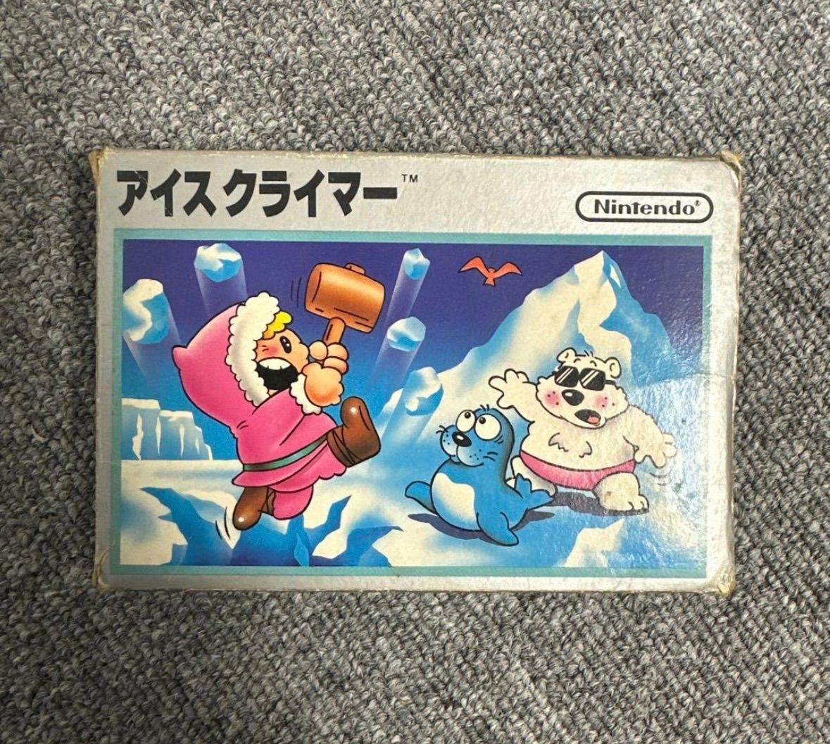希少】アイスクライマー ファミコン ソフト 1984 レトロ ゲーム - メルカリ