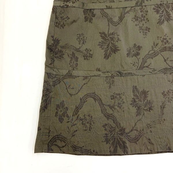 DRIES VAN NOTEN 花柄刺繍 ノースリーブワンピース シルク100% DRIES VAN NOTEN ドリス ヴァン ノッテン ノースリーブワンピース 花柄