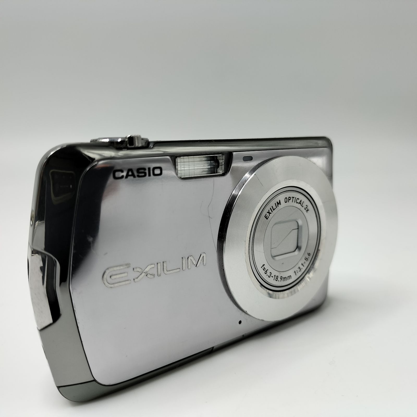 CASIO EXILIM EX-Z1 シルバー ジャンク フラッシュ不可 画面ヤケ