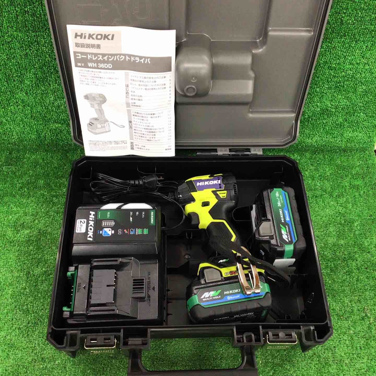 ★ハイコーキ(HIKOKI ※旧:日立工機) コードレスインパクトドライバ スパイダーイエロー WH36DD(2XHYSZ)【川崎店】