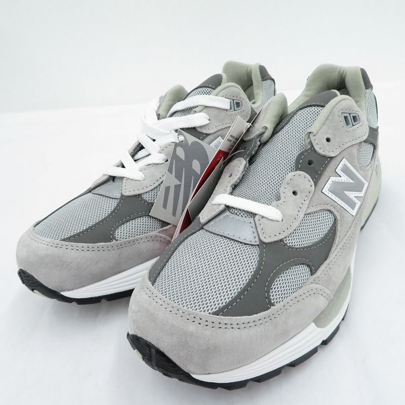 【瀬戸大橋店】 中古 NEW BALANCE | ニューバランス スニーカー Made in USA 992 Core U992GY グレー 27cm 【126】