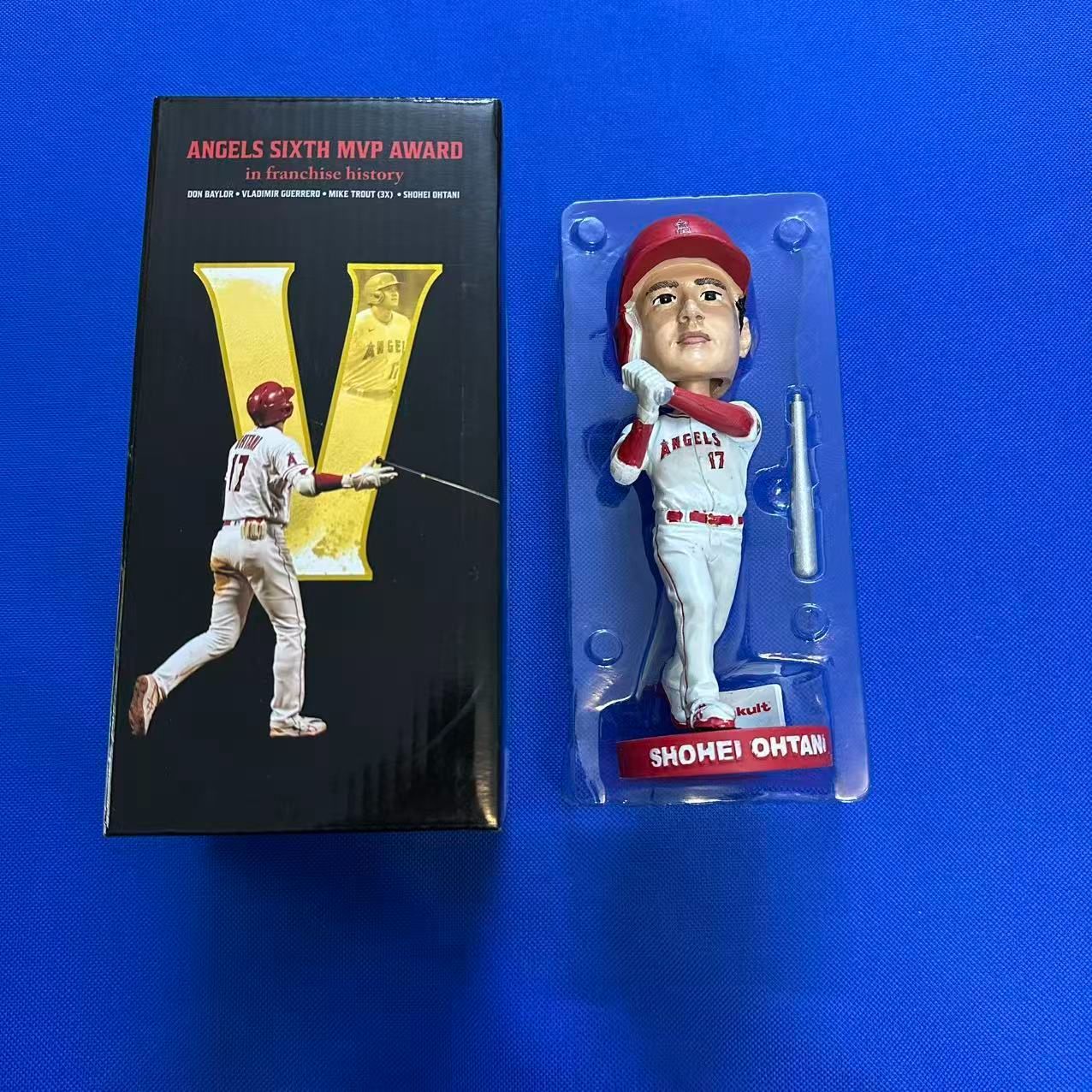 新品】大谷翔平 2021 MVP ボブルヘッド - メルカリ