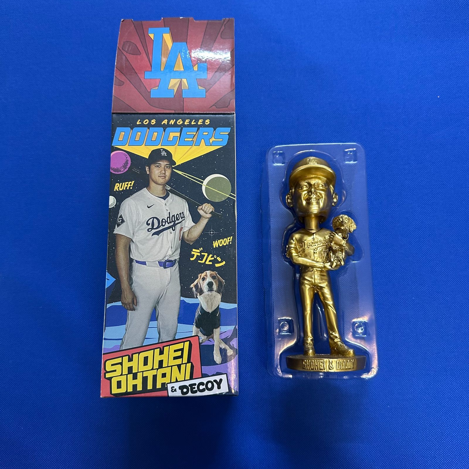 金色 大谷翔平 デコピン バブルヘッド 来場者限定 スタジアム配布