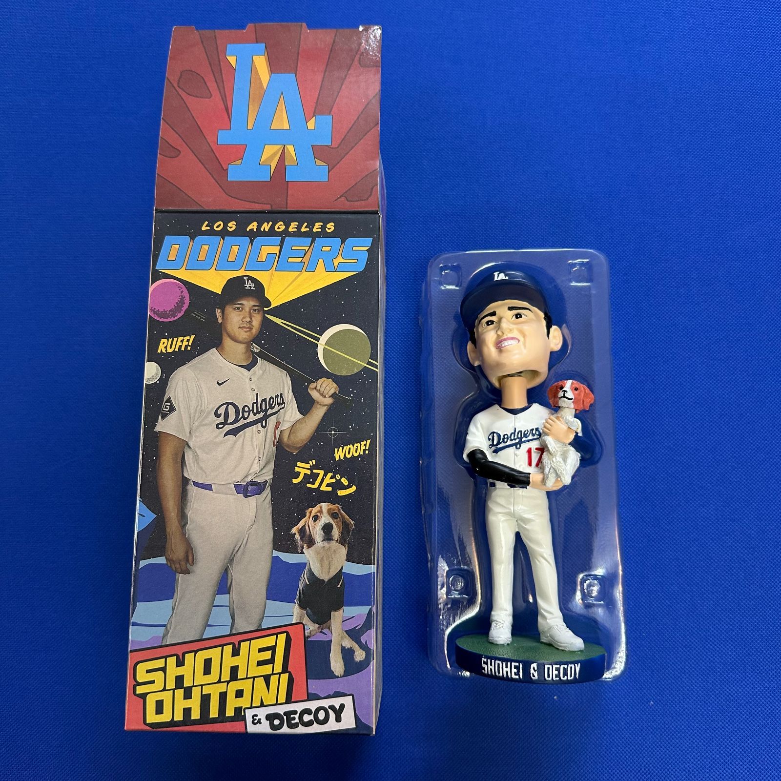 ドジャース 大谷翔平 デコピン ボブルヘッド 人形 - メルカリ