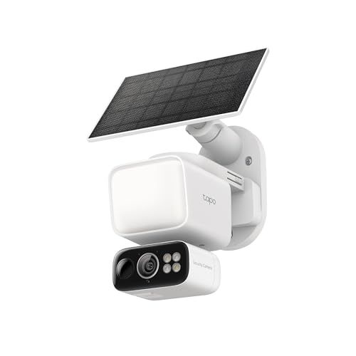 Tapo(タポ) 防犯カメラ 屋外 ソーラー給電 配線工事不要 センサーライト 800ルーメン搭載 自動点灯 2K 300万画素 パンチルト360° AI検知 フルカラー夜間撮影 IP65 双方向通話 TP-Link Tapo C615F K f33770ad