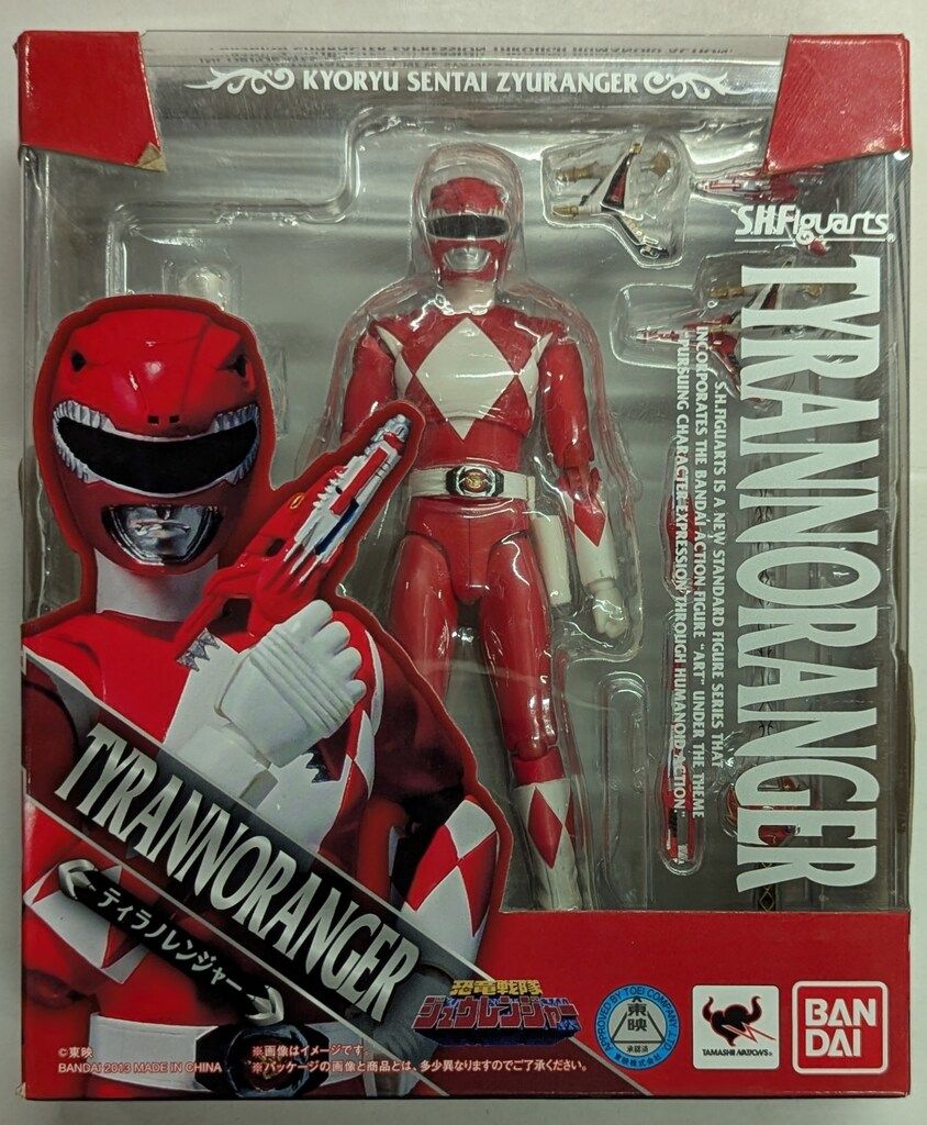 バンダイ S.H.Figuarts 恐竜戦隊ジュウレンジャー ティラノレンジャー 7,775円