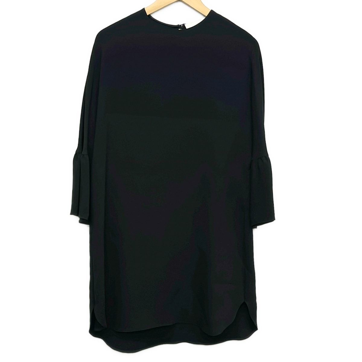 VALENTINO(バレンチノ) ワンピース サイズ38 M レディース - 黒 長袖/ひざ丈