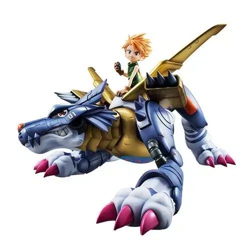 デジタルモンスター gem メガハウス メタルガルルモン & ヤマト フィギュア