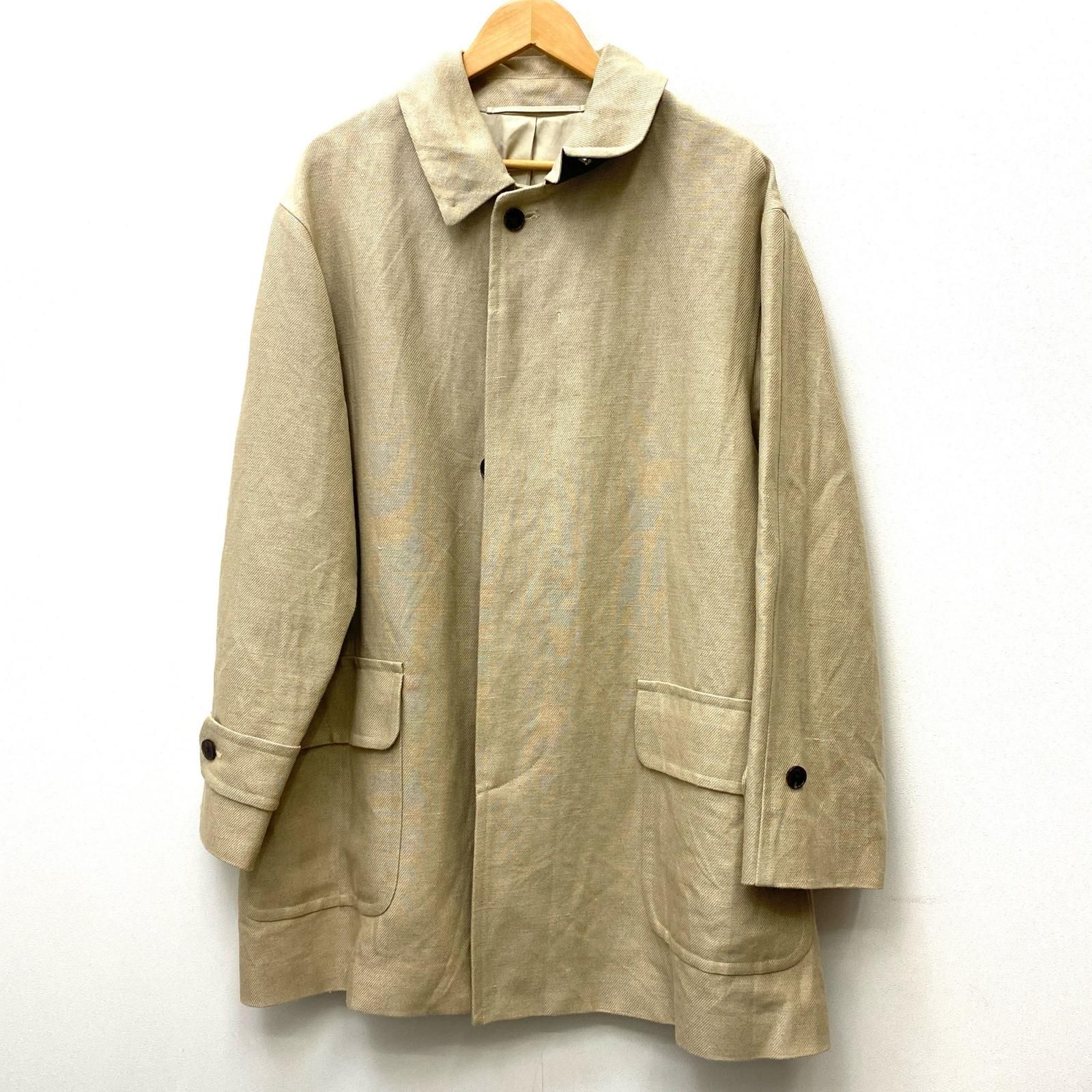 【加古川店】 中古 A.PRESSE | アプレッセ その他アウター Linen Half Coat 23SAP-01-06H ベージュ サイズ：3 【96】