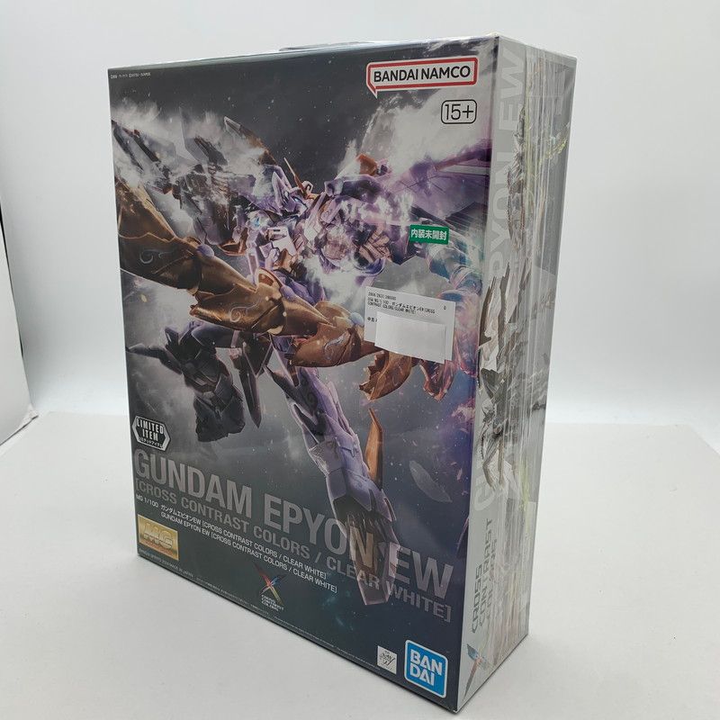 【中古美品】 内装未開封 MG 1/100スケール ガンダムエピオンEW(CROSS CONTRAST COLORS CLEAR WHITE) プラモデル プラモ 【058-260528-io-15-fuzh】