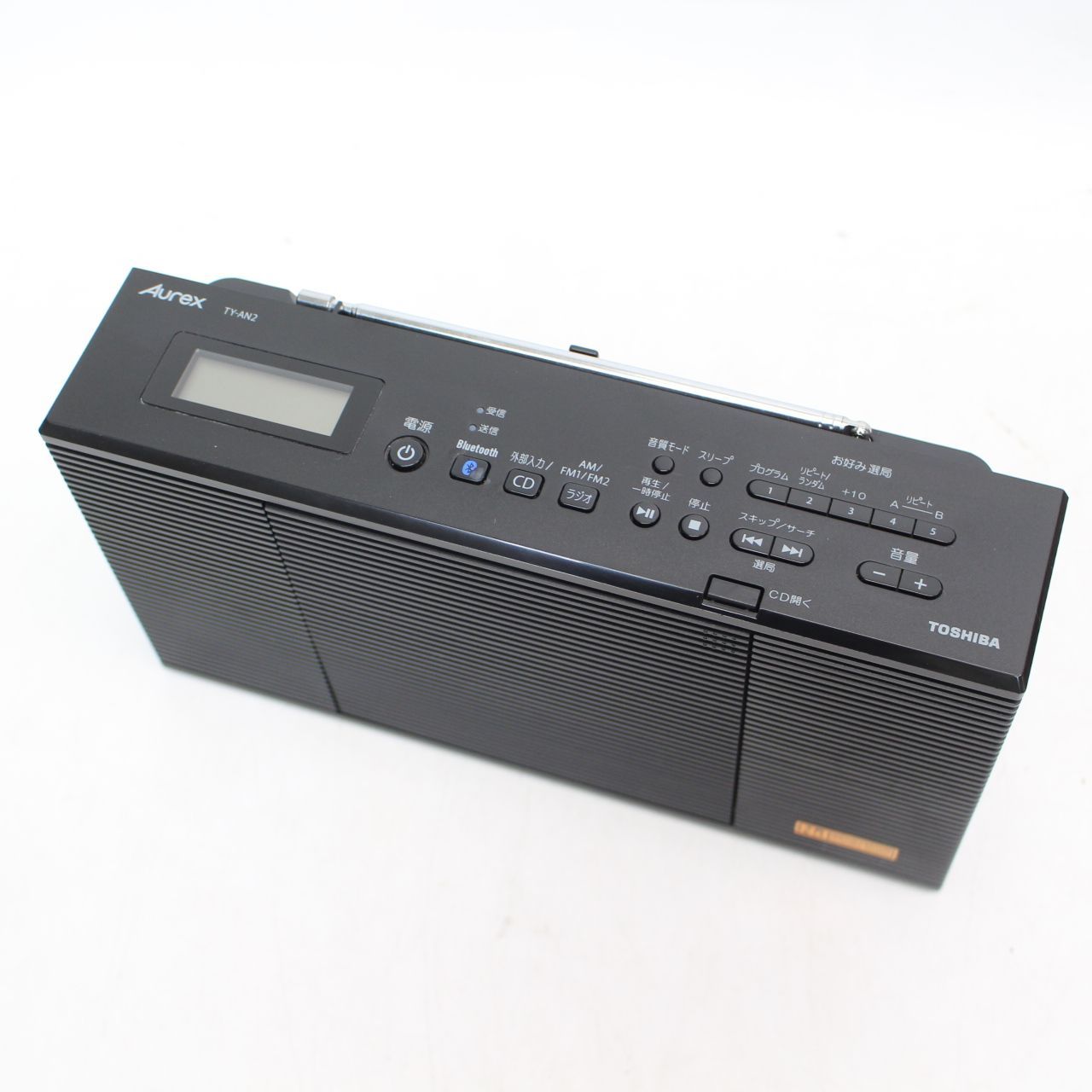 680)【美品】TOSHIBA Aurex TY-AN2 K ブラック CDラジオ - メルカリ