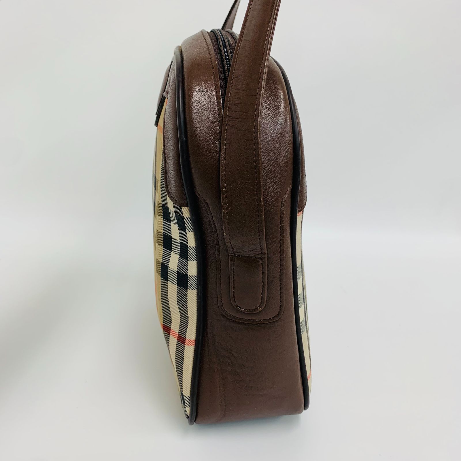 美品】Burberrys ショルダーバッグ ノバチェック シャドーホース（0144