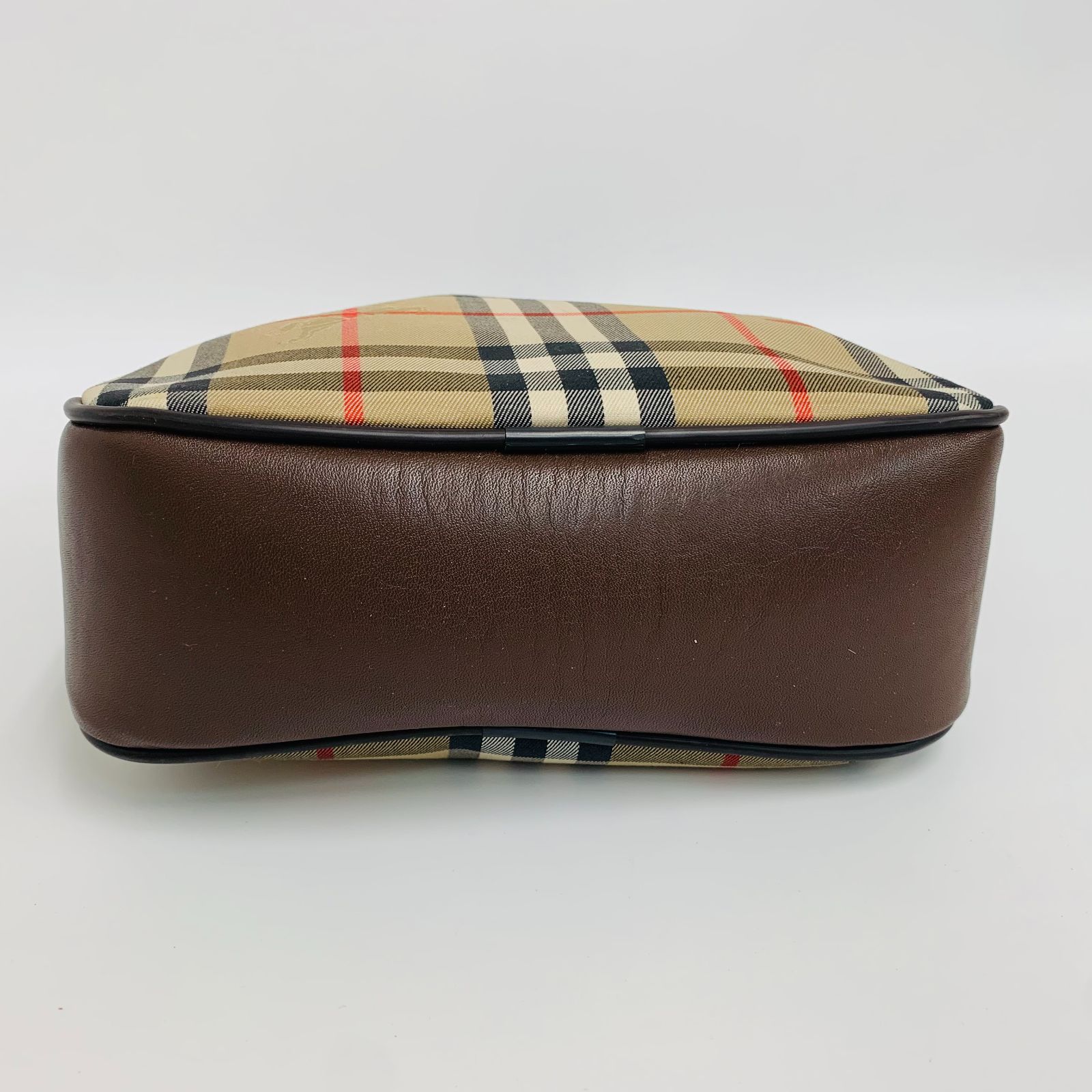 美品】Burberrys ショルダーバッグ ノバチェック シャドーホース（0144