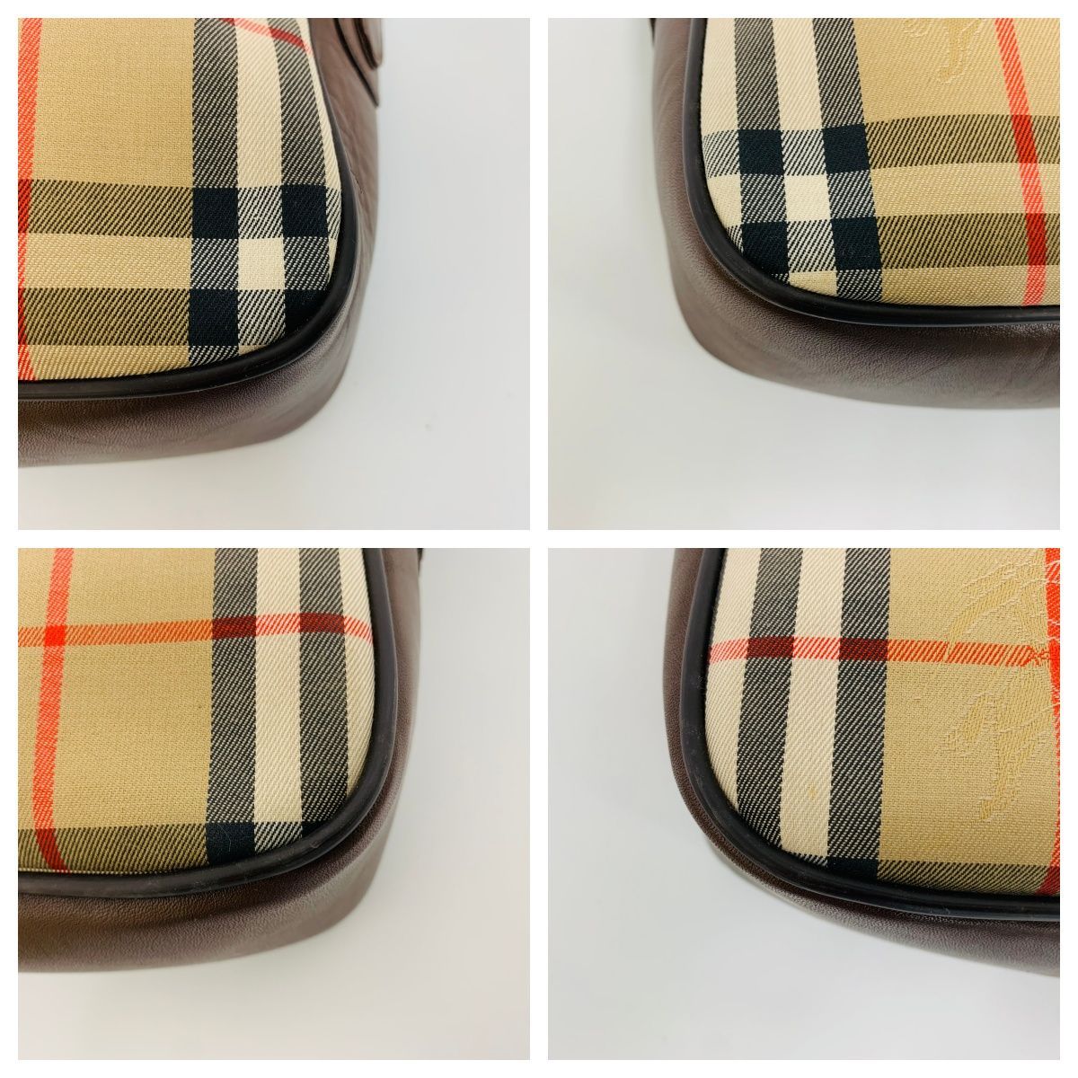 美品】Burberrys ショルダーバッグ ノバチェック シャドーホース（0144