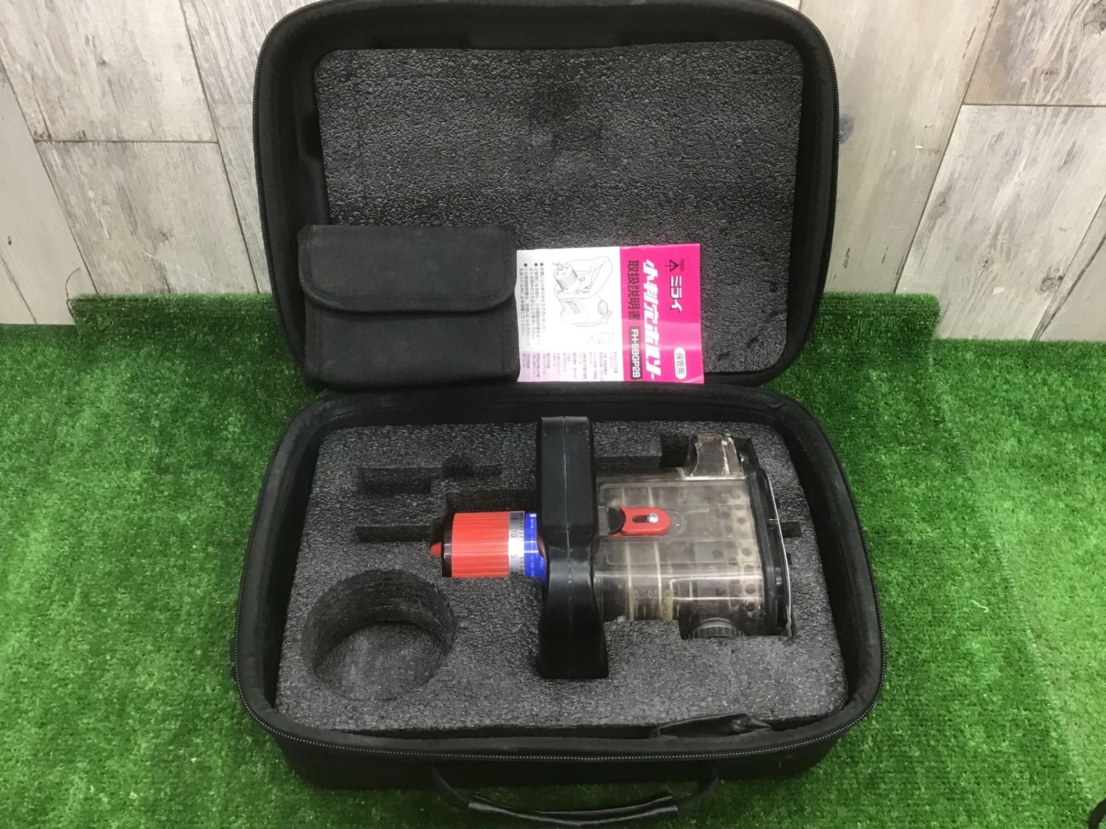 【中古動作品】未来工業 小判穴ホルソー FH-SBGP2B セミハードケース付●アクトツール富山店●G