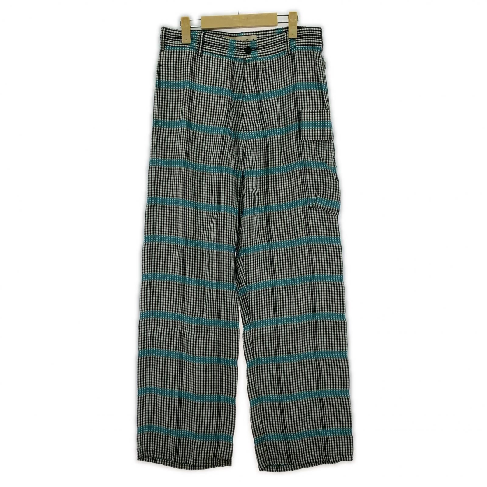 MARNI コントラストスティッチトラウザーパンツ 46 - メルカリ