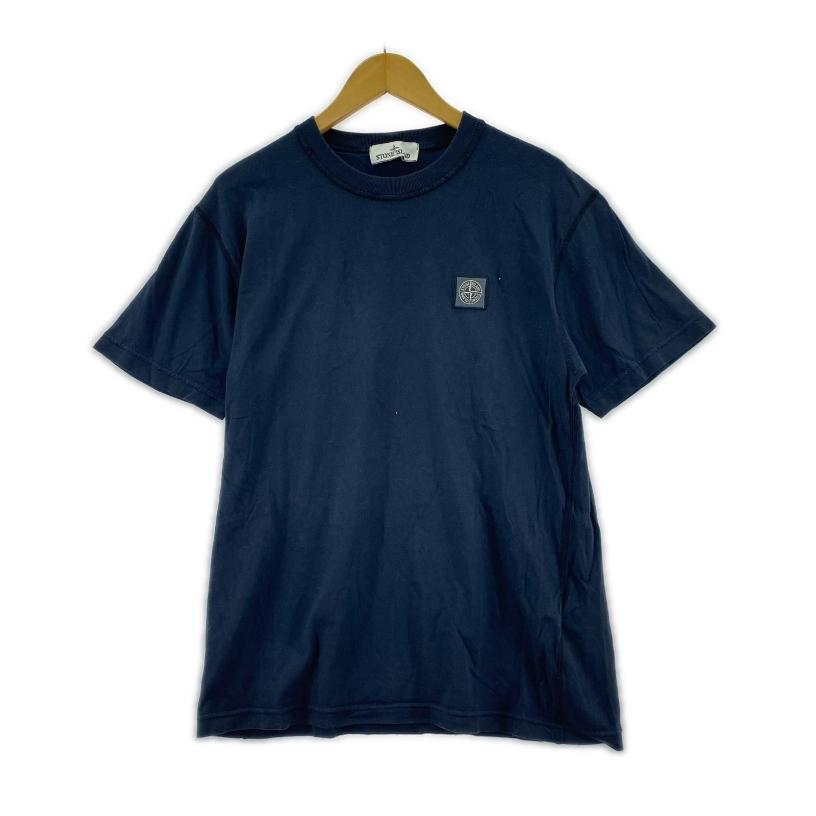 STONE ISLAND　Tシャツ　ネイビー　L