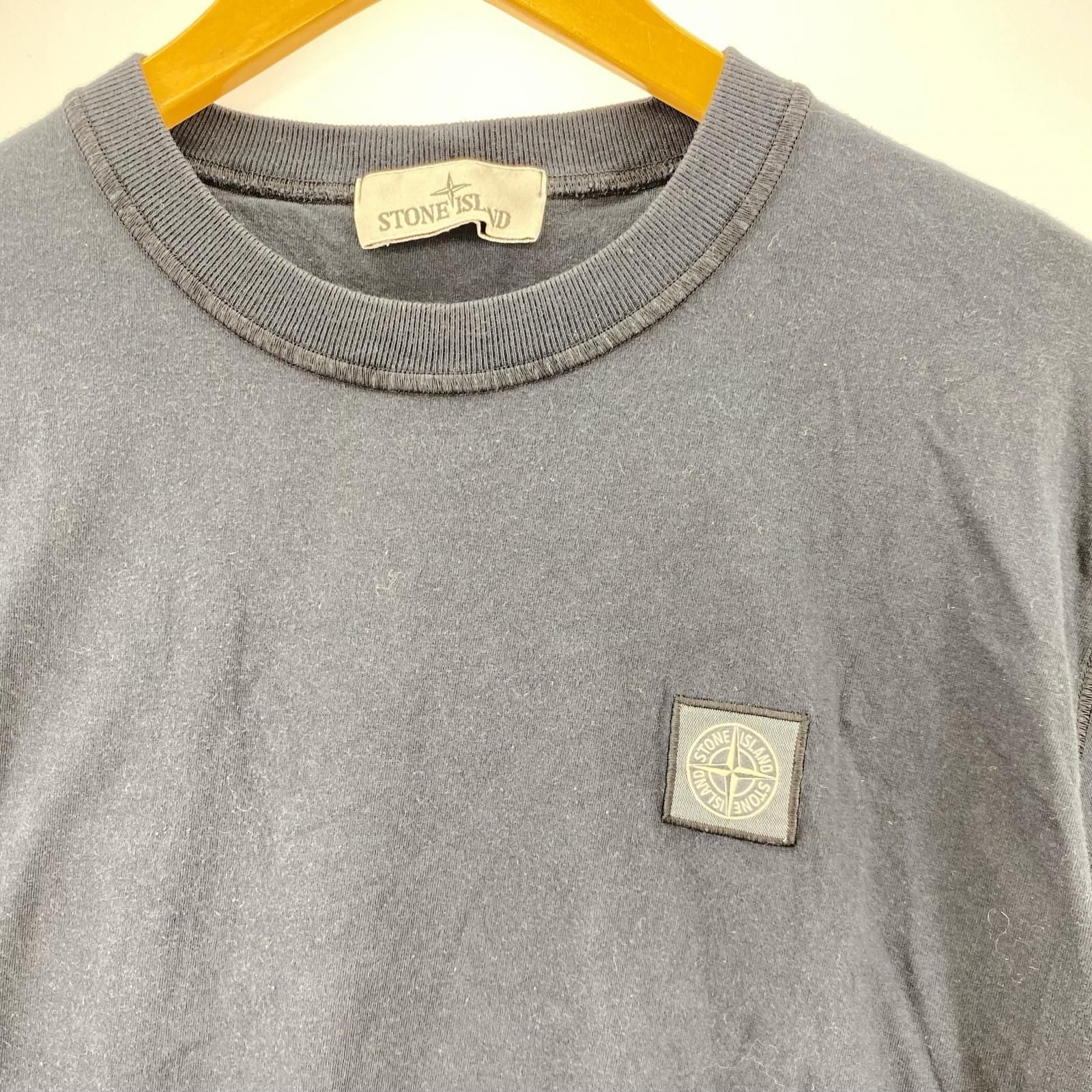 STONE ISLAND　Tシャツ　ネイビー　L