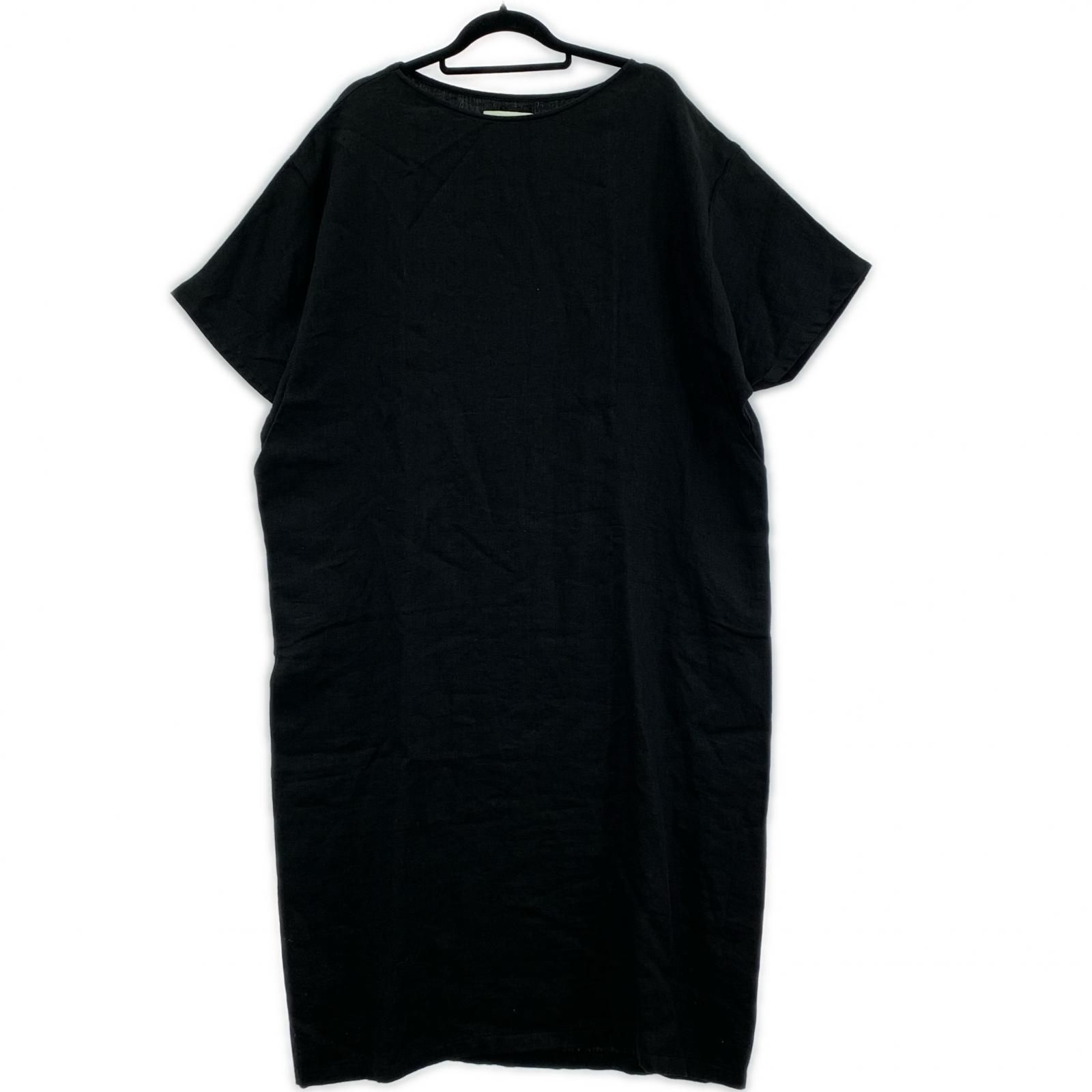 evam eva　linen dolman one-piece M E251 T229