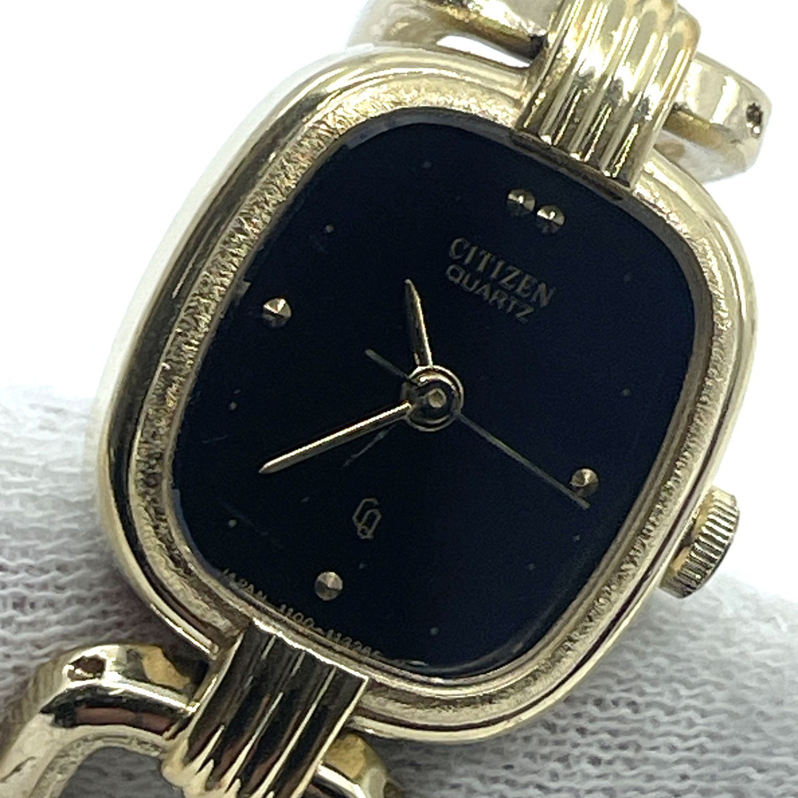 動作未確認 CITIZEN シチズン レディース 4-105559 クォーツ腕時計 