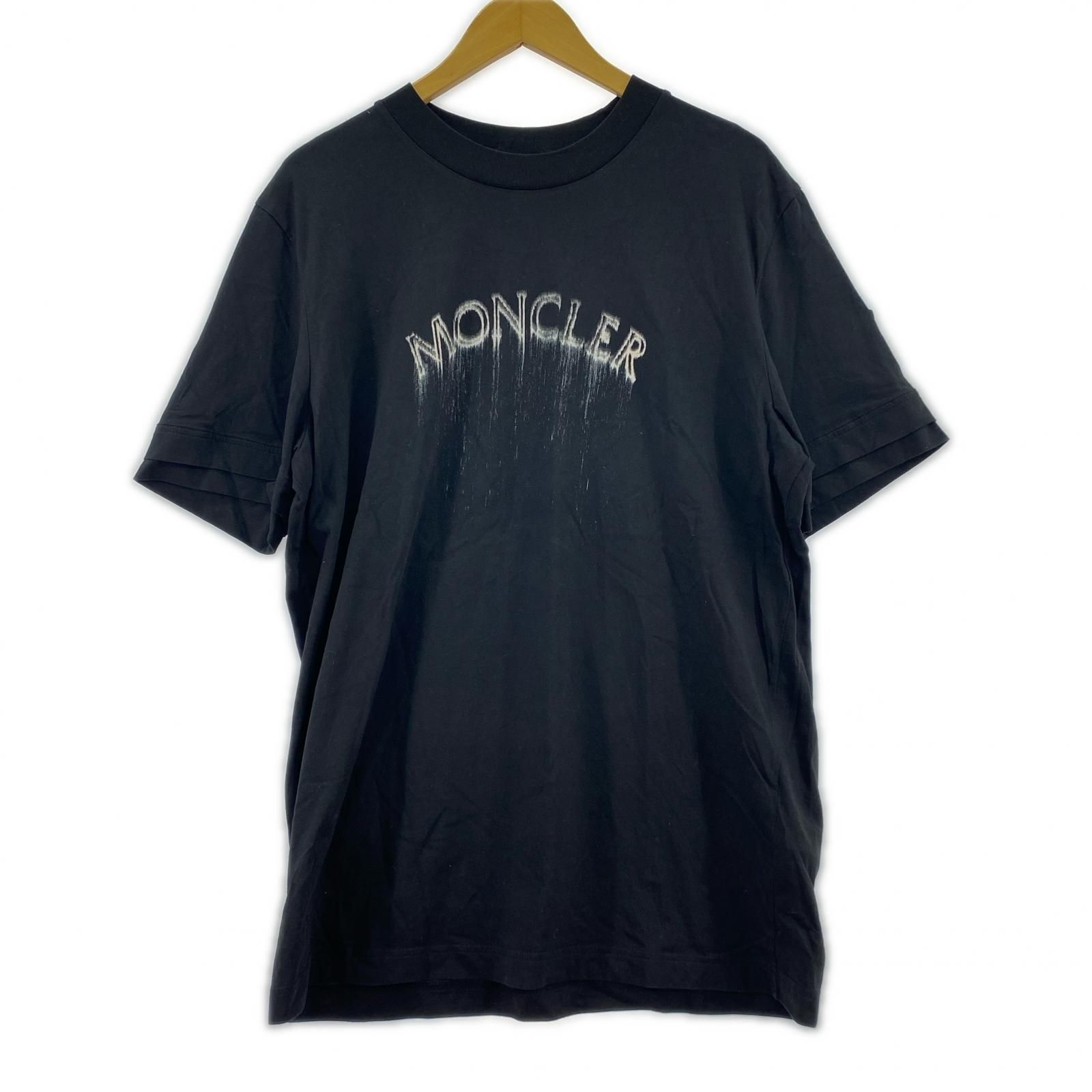 MONCLER Tシャツ ブラック M J10918C0002 89A17 - メルカリ