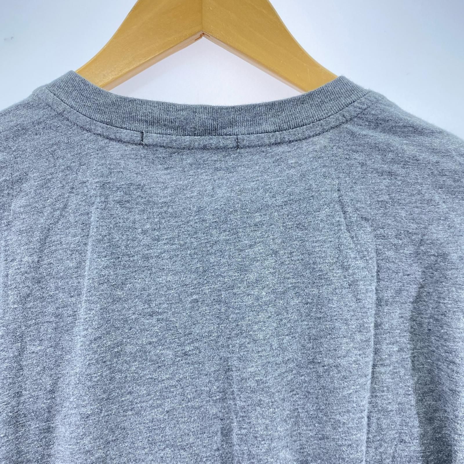STONE ISLAND ﾛｺﾞ ﾊﾟｯﾁ ｸﾙｰﾈｯｸ T ｼｬﾂ ｸﾞﾚ ｰ L 761524113 - メルカリ