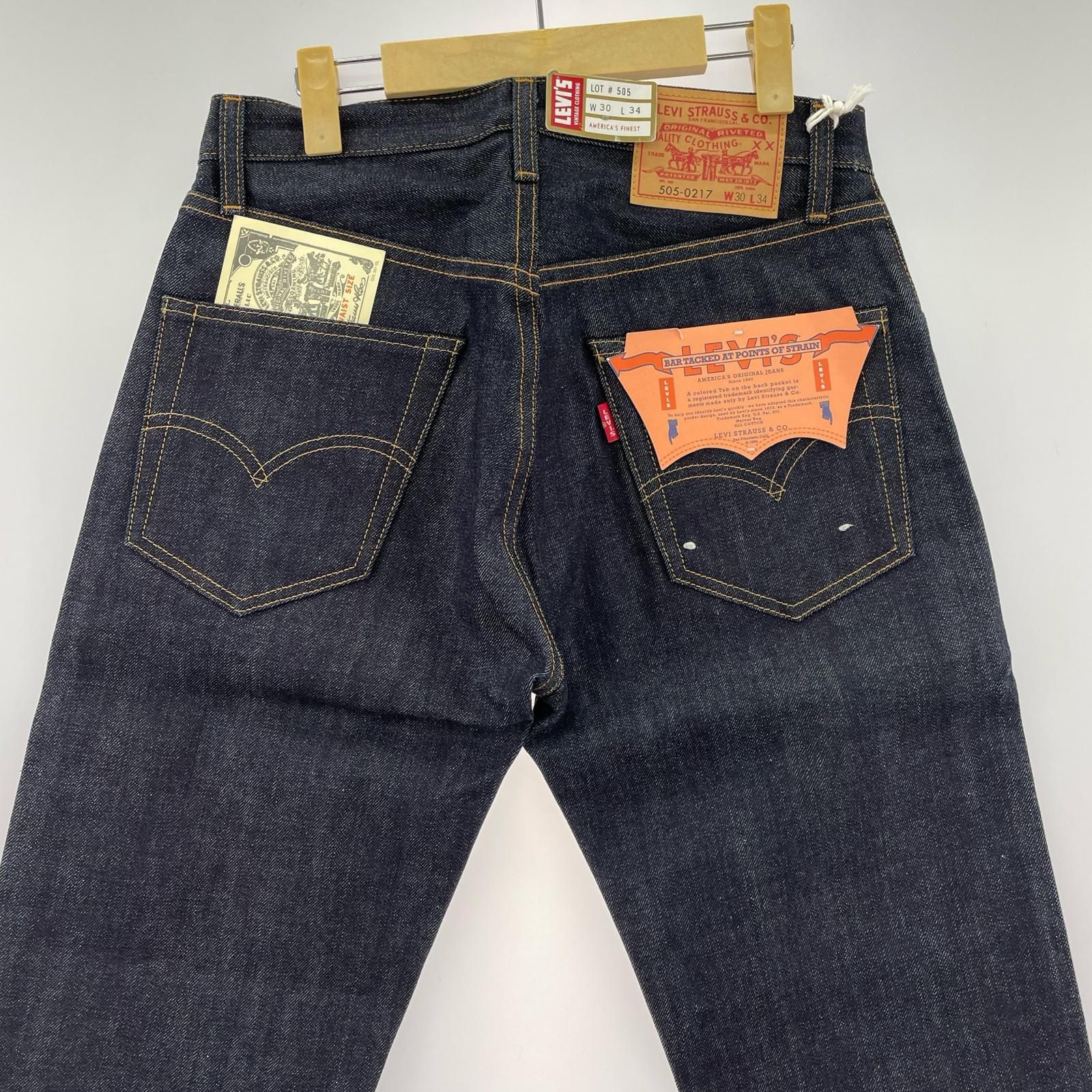 Levi's 505-0217 デニムパンツ W30 L34 - メルカリ