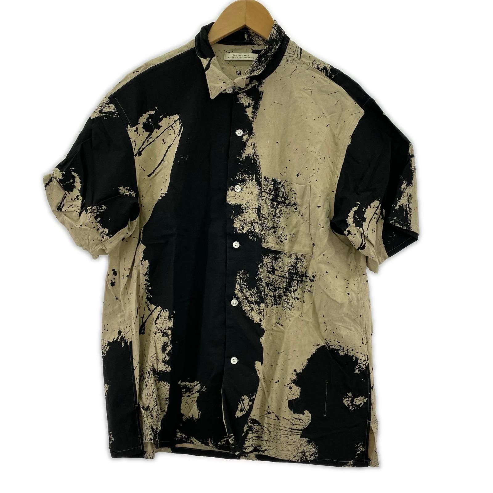 OLD JOE & CO. TSUJIMURA SHIRO ABSTRACT PAINT SHIRTS 15 1/2 - メルカリ