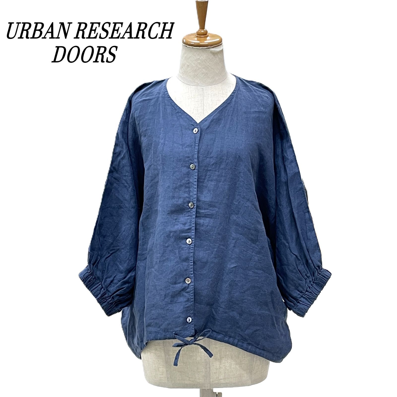 URBAN RESEARCH DOORS アーバンリサーチドアーズ リネンドロスト 