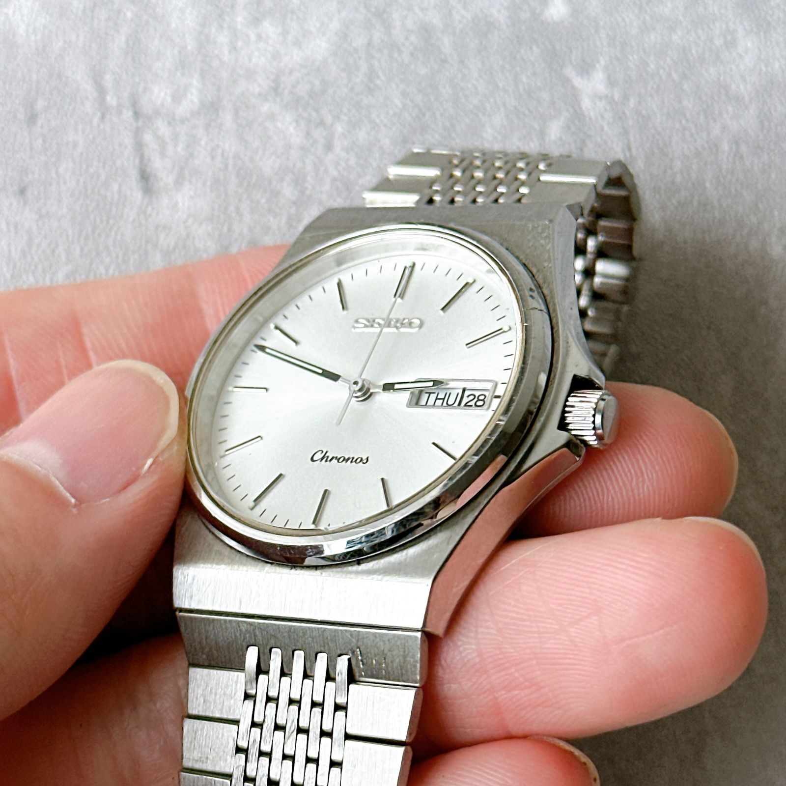 本物保証，新作登場 SEIKO Chronos セイコークロノス 5H23-7D20 