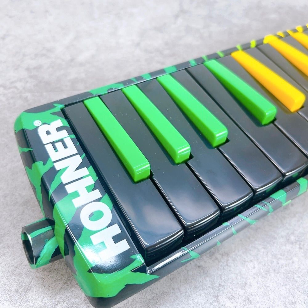 H-1496 HOHNER Melodica AirBoard Rasta 32 グリーン ブラック 動作