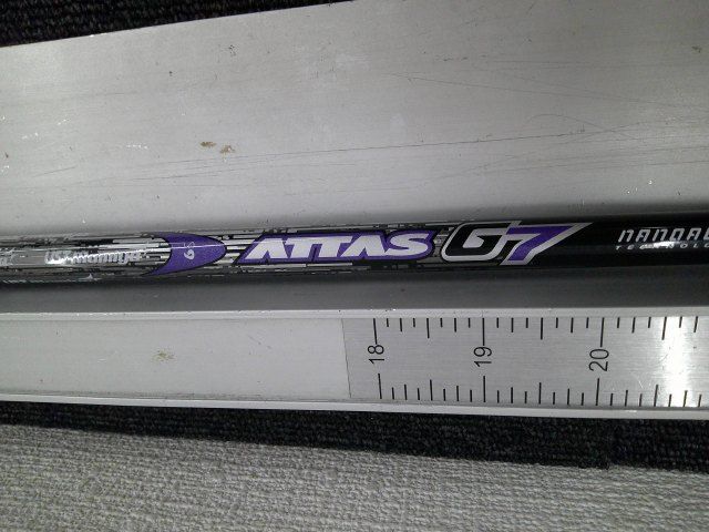 中古 シャフト USTマミヤ ATTAS G7 6（S） キャロウェイ用スリーブ/S/0