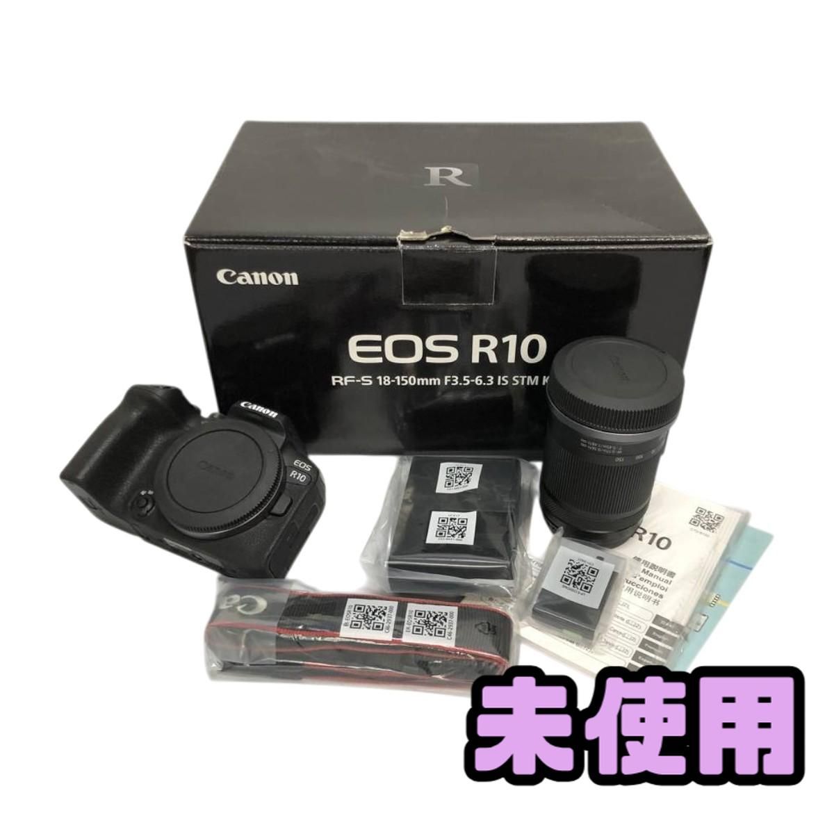 ★未使用★ ミラーレスカメラ Canon キヤノン R10 レンズキット RF-S18-150 IS STM ACN189397相