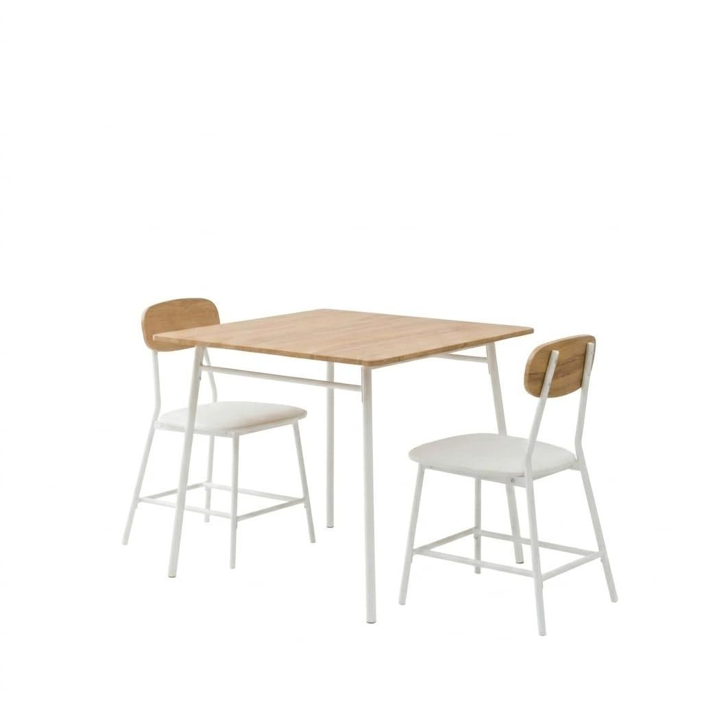 新商品 2110100009648 ライトブラウン 80 OT001 食卓3点セット ニトリ(NITORI)