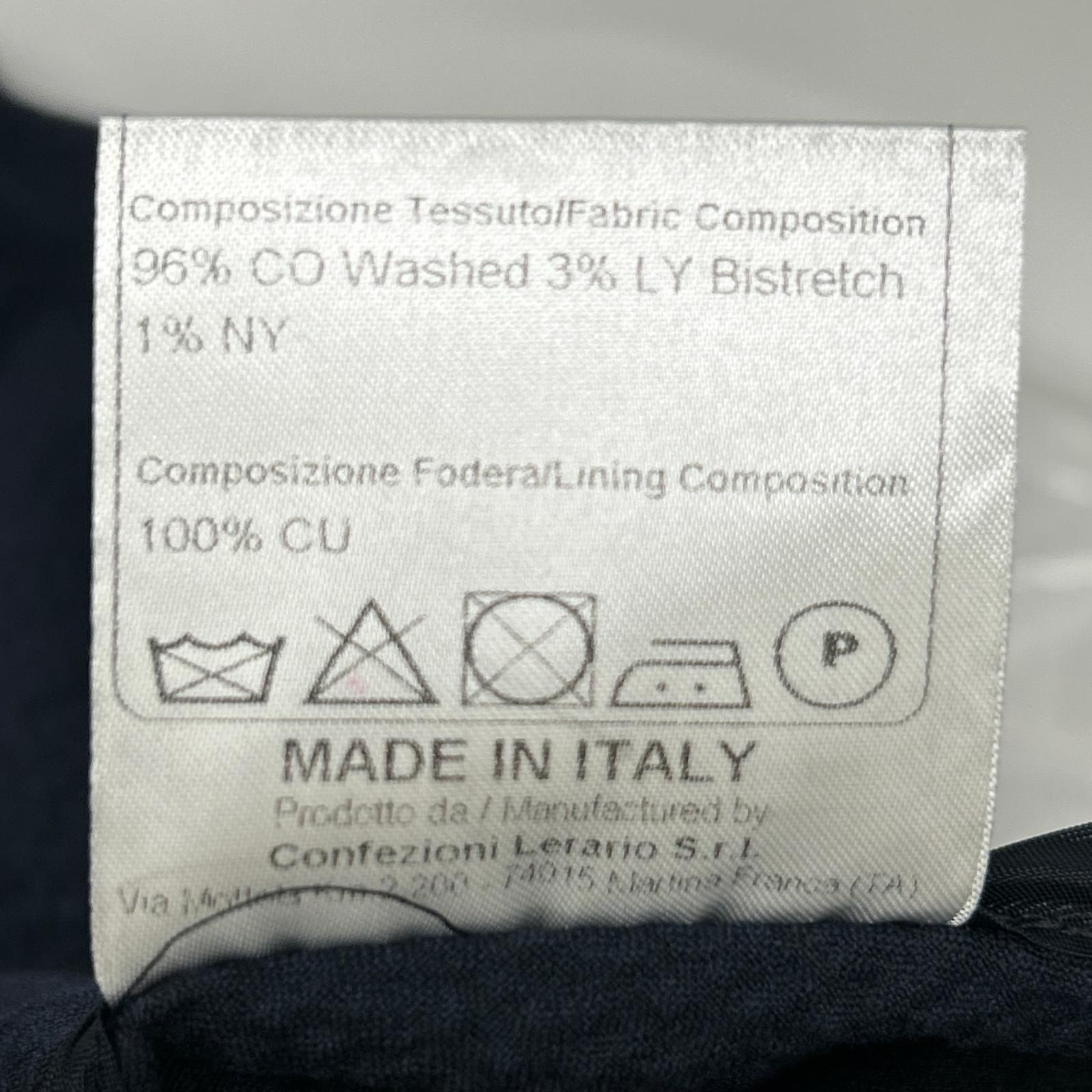 TAGLIATORE タリアトーレ G-SAHARA ネイビー コットン混 センター