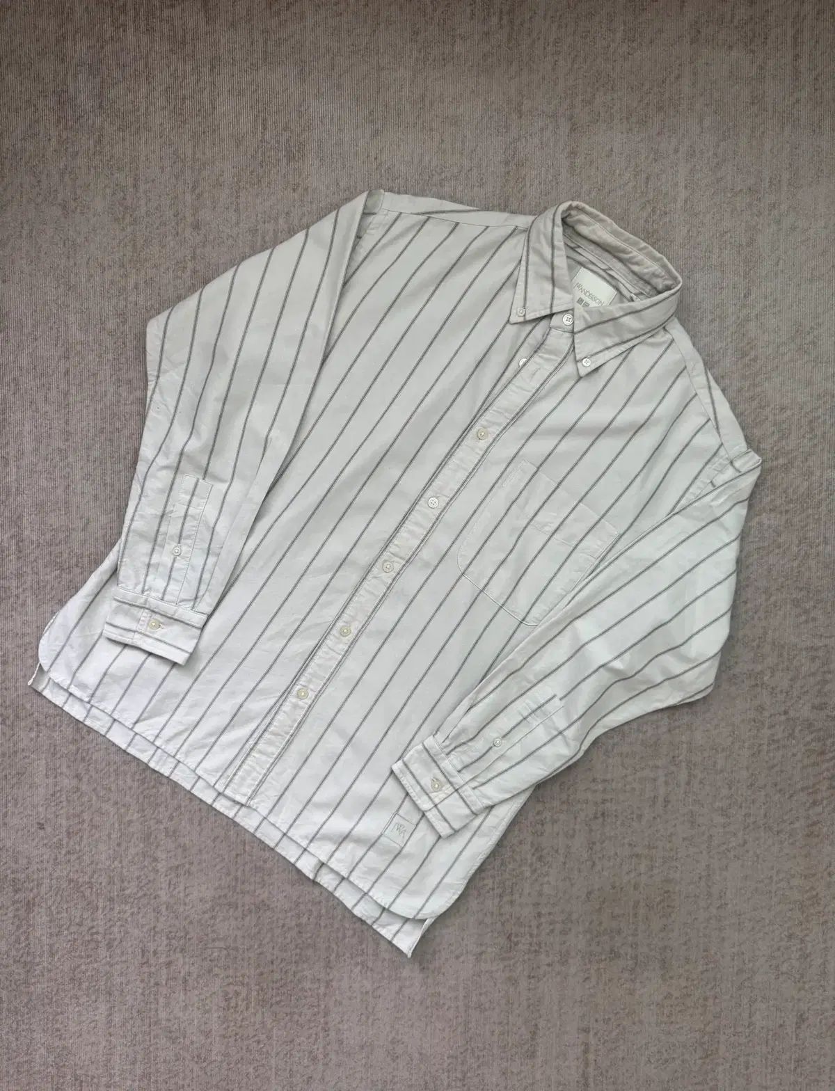 Kinloch Anderson x UNIQLO ストライプ シャツ M