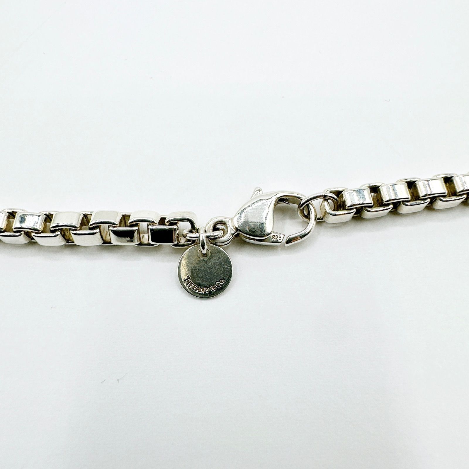 美品?Tiffany＆Co. ベネチアン シルバー ネックレス 約46㎝ Y - メルカリ