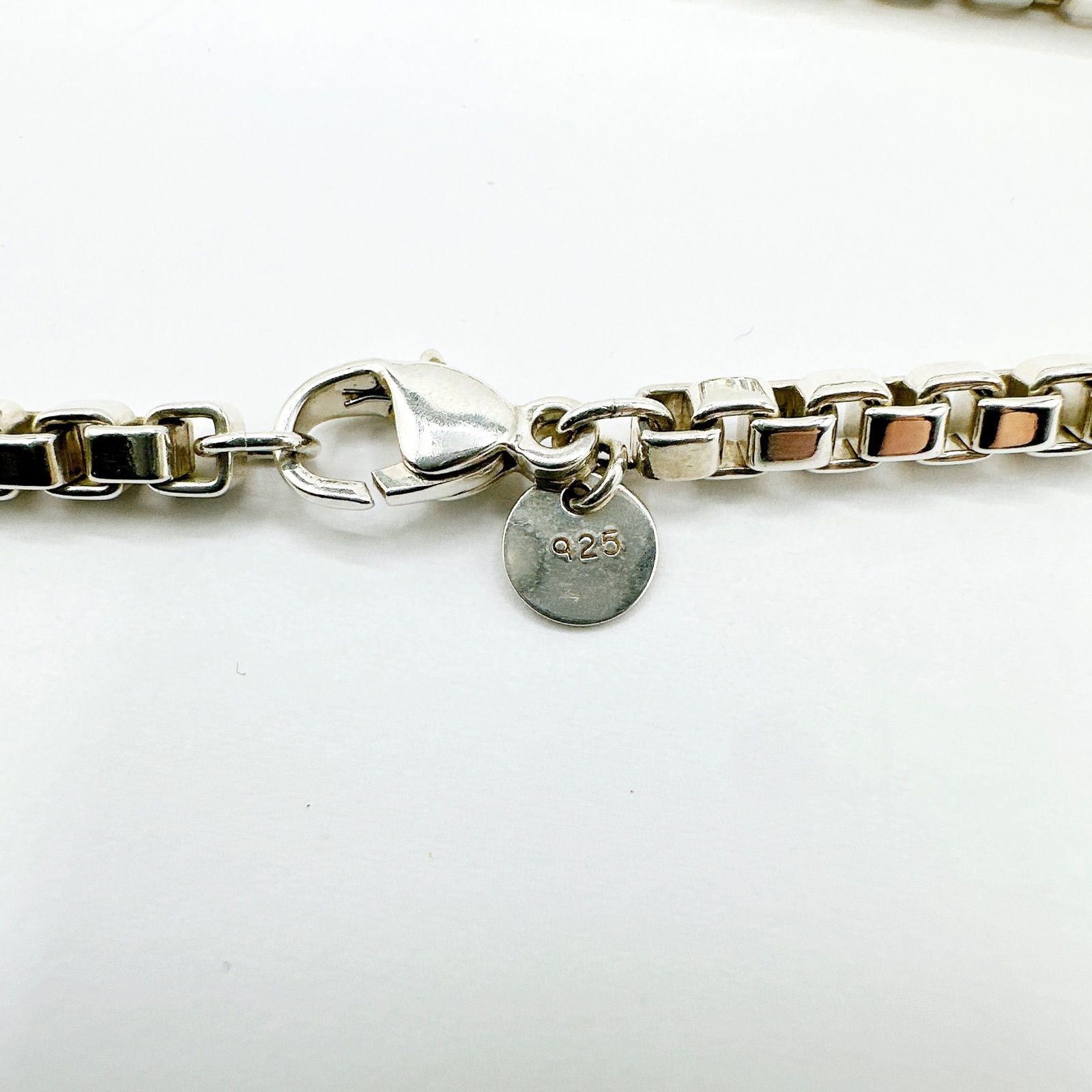 美品?Tiffany＆Co. ベネチアン シルバー ネックレス 約46㎝ Y - メルカリ
