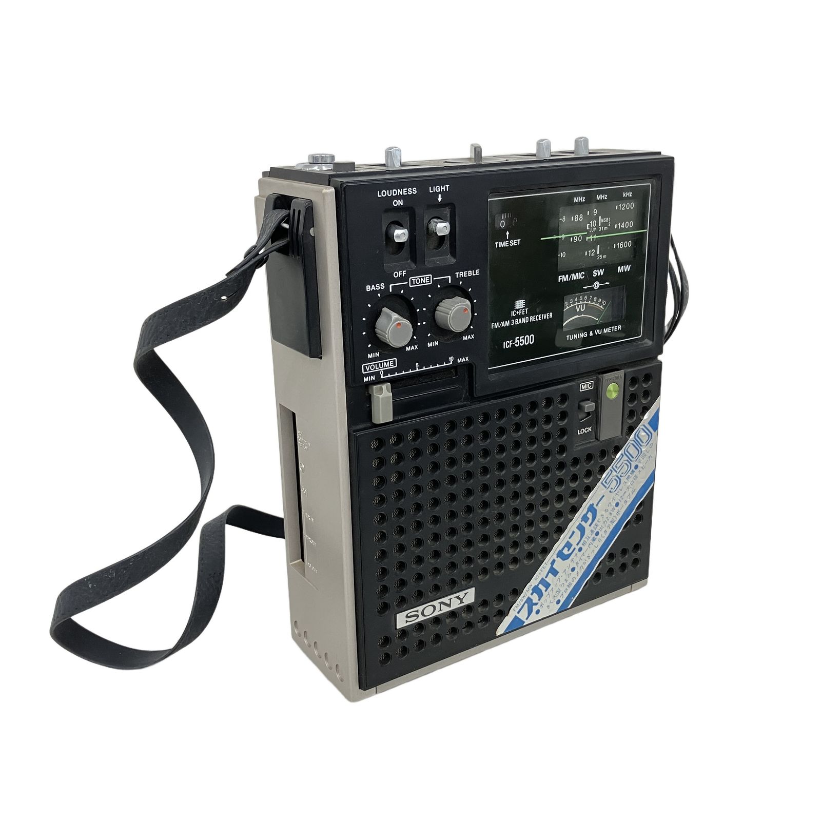 SONY ソニー ICF-5500 スカイセンサー5500 3バンドBCLラジオ 中古
