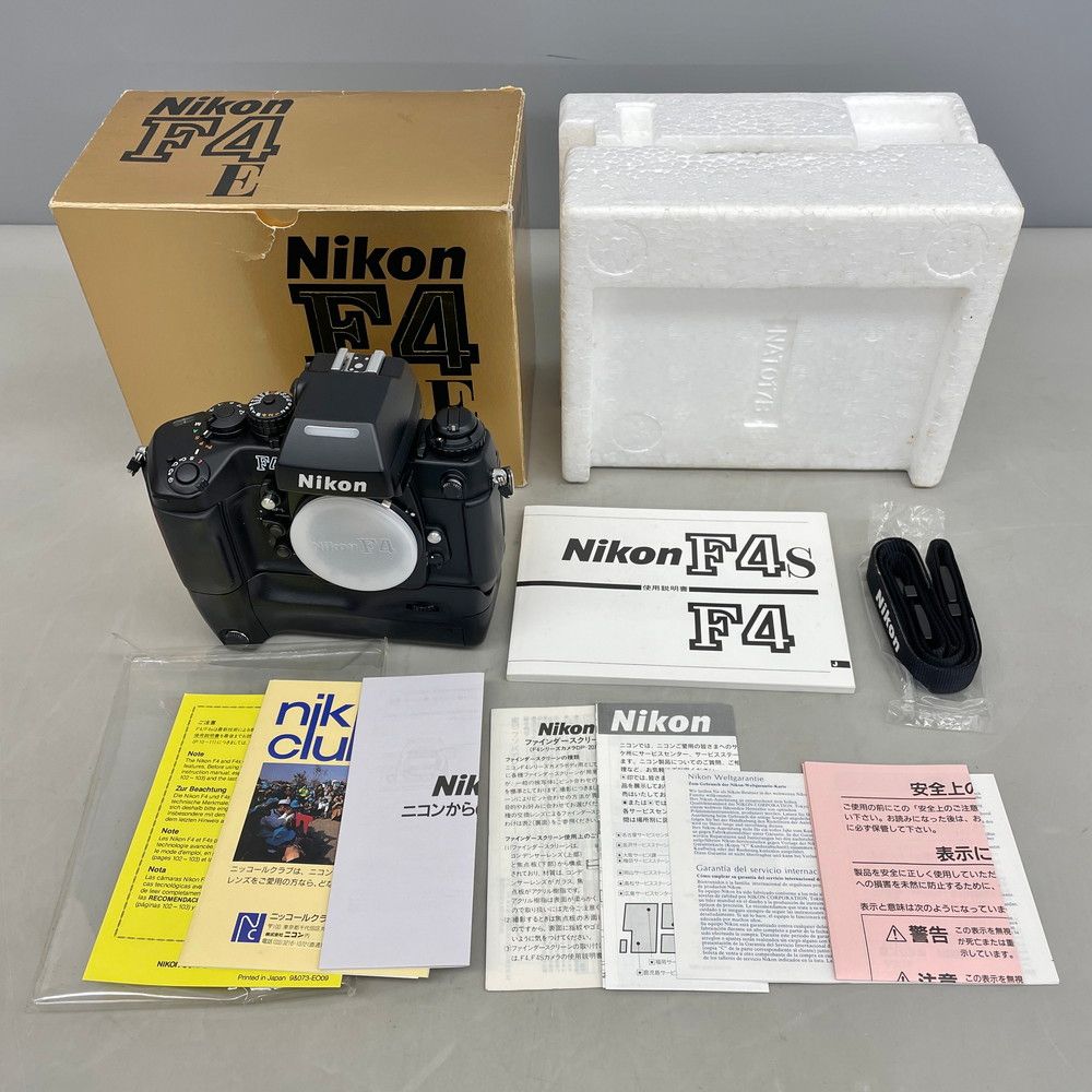 ニコン Nikon フィルムカメラ F4 MB-21バッテリーパック付き - メルカリ
