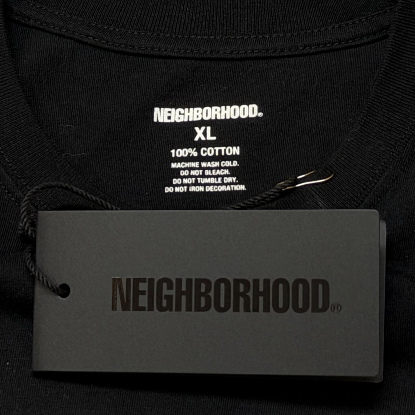 参考上代8800円 NEIGHBORHOOD NH . TEE SS-10 プリントTシャツ 半袖 