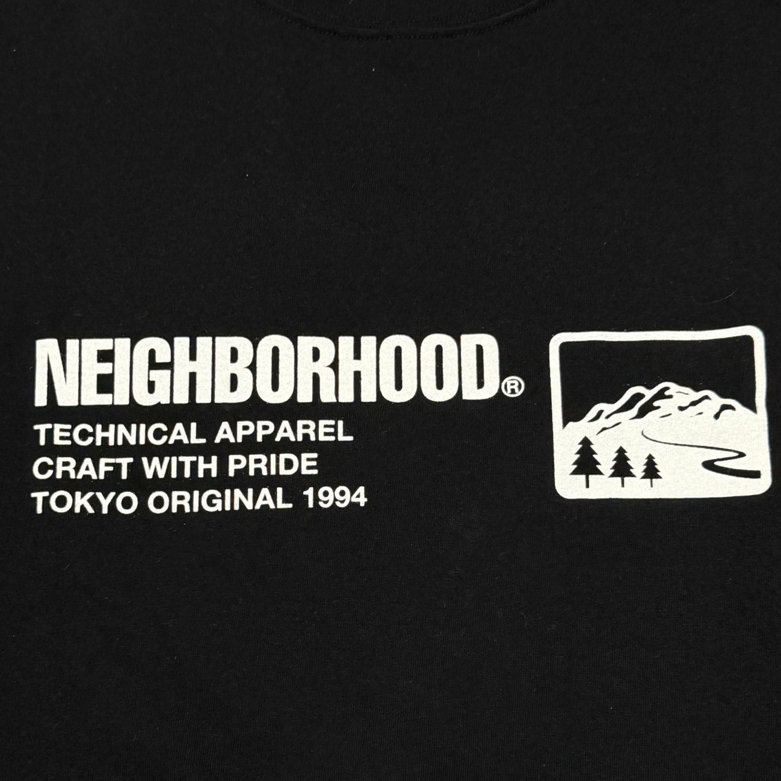 参考上代8800円 NEIGHBORHOOD NH . TEE SS-10 プリントTシャツ 半袖 