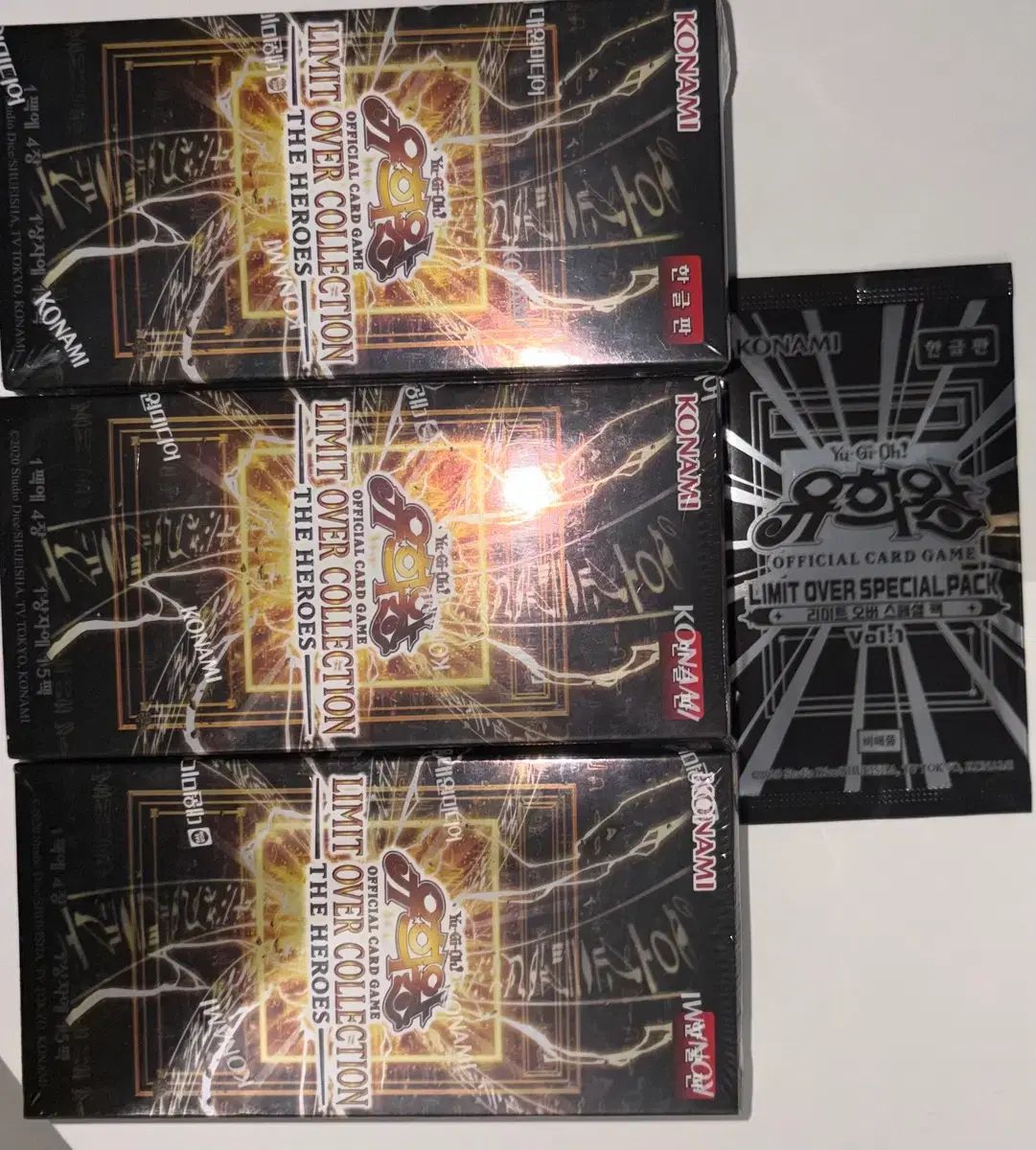 遊☆戯☆王 リーミット オーバ コレクション(リオカル) 新品 3ボックス+プロモーション カード