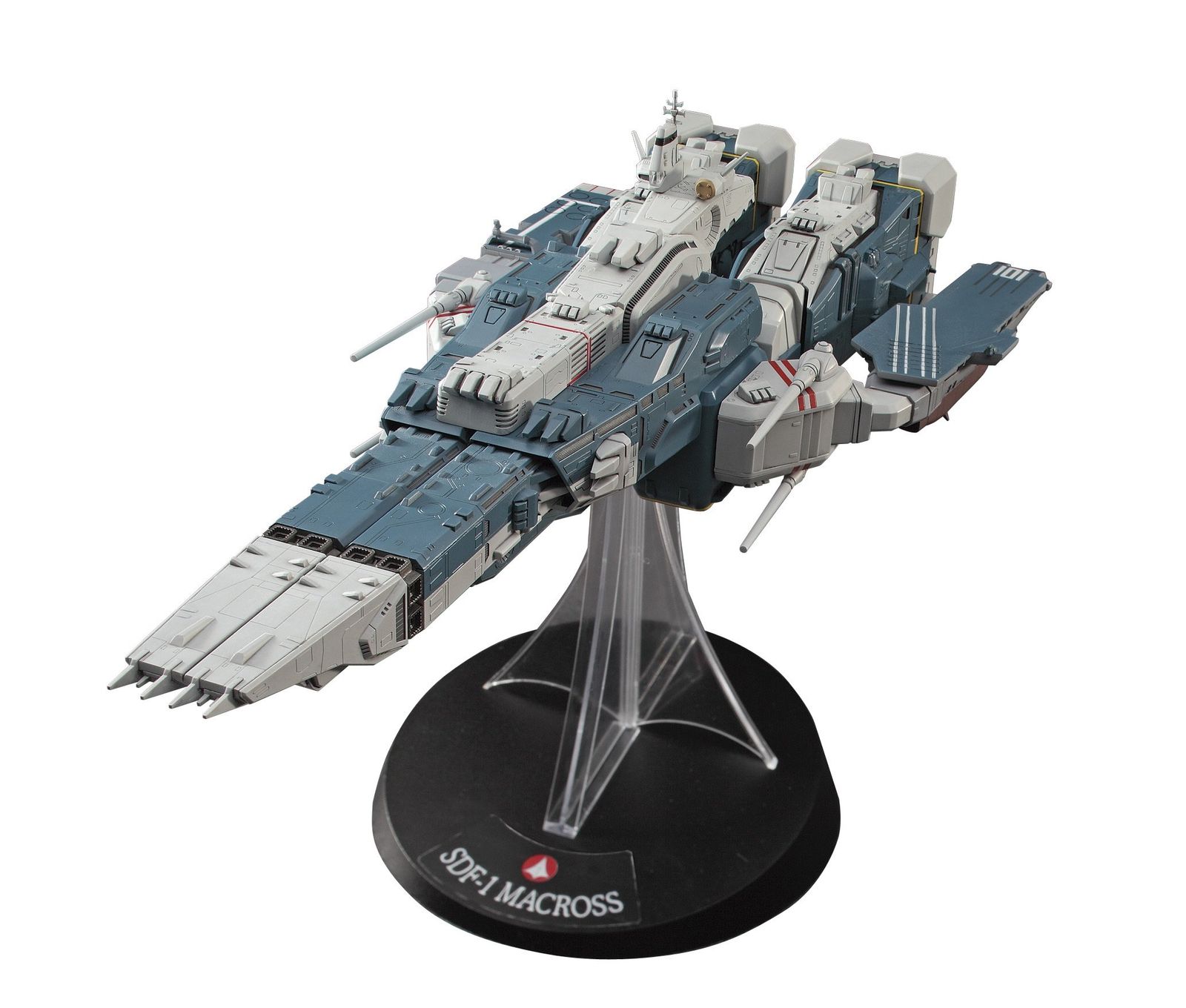 ハセガワ 超時空要塞マクロス SDF-1 マクロス要塞艦 w/プロメテウス & ダイダロス 1/4000スケール プラモデル 65830