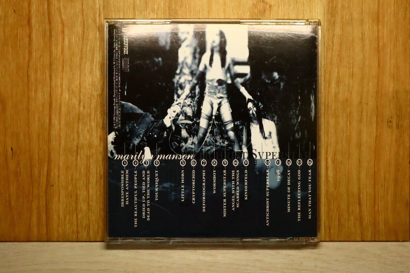 Marilyn Manson MVCP-41 日本盤 帯付 国内盤CD☆マリリン・マンソン/Marilyn Manson□ アンチクライスト
