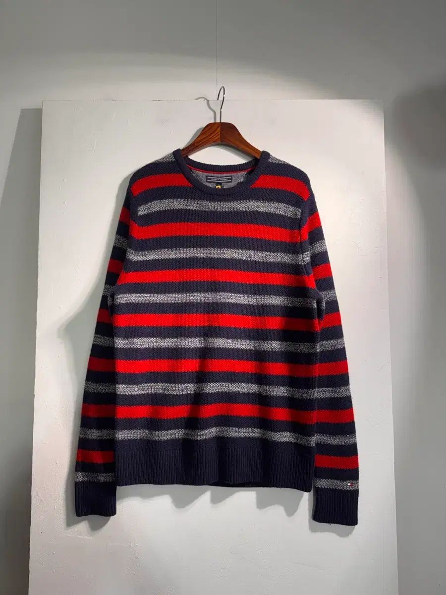 Tommy Hilfiger トミーヒルフィガー ウール混ブレンド ニット XL C503