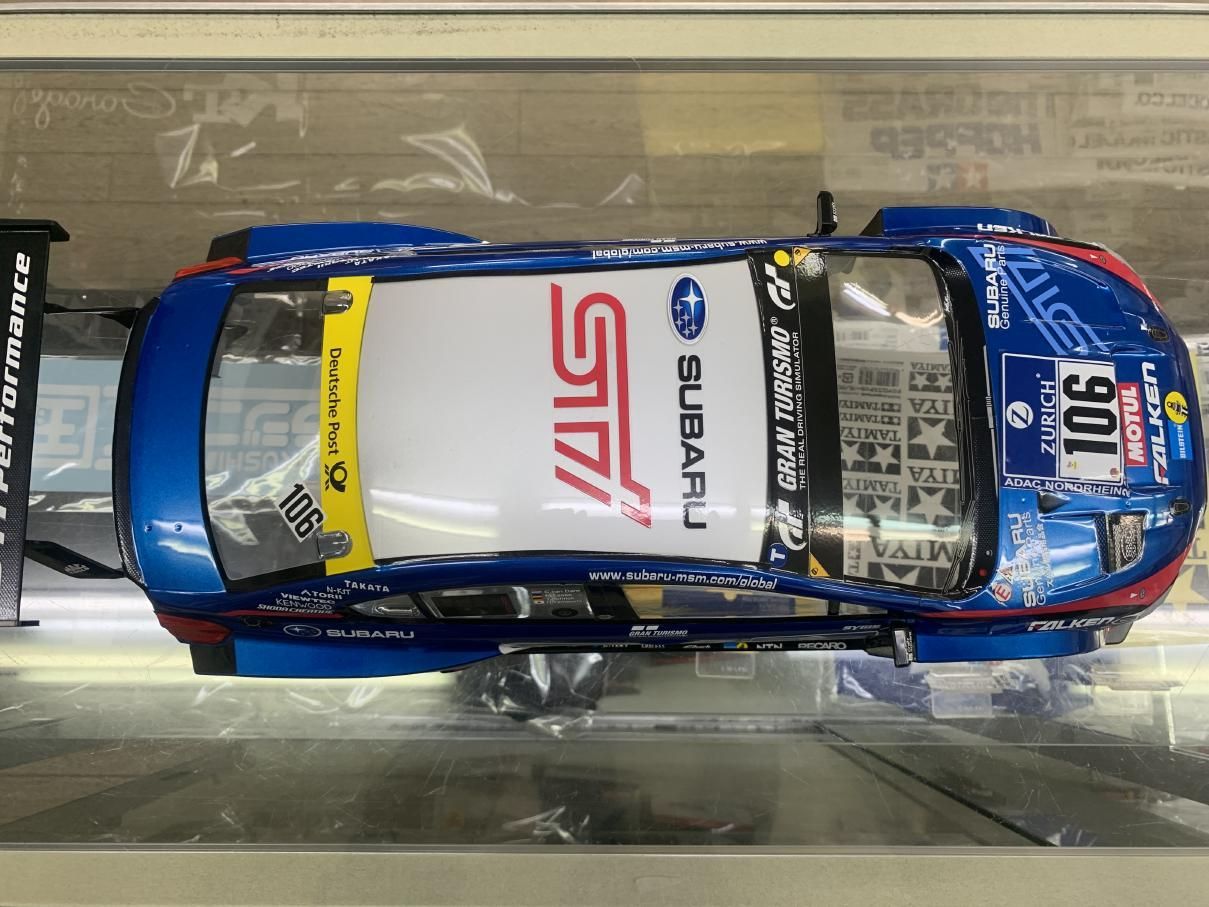 タミヤ　SUBARU WRX STI NBRチャレンジ ボディ　比較的美品 塗装済みボディ タミヤ 1/10 SUBARU WRX STI NBRチャレンジ - メルカリ