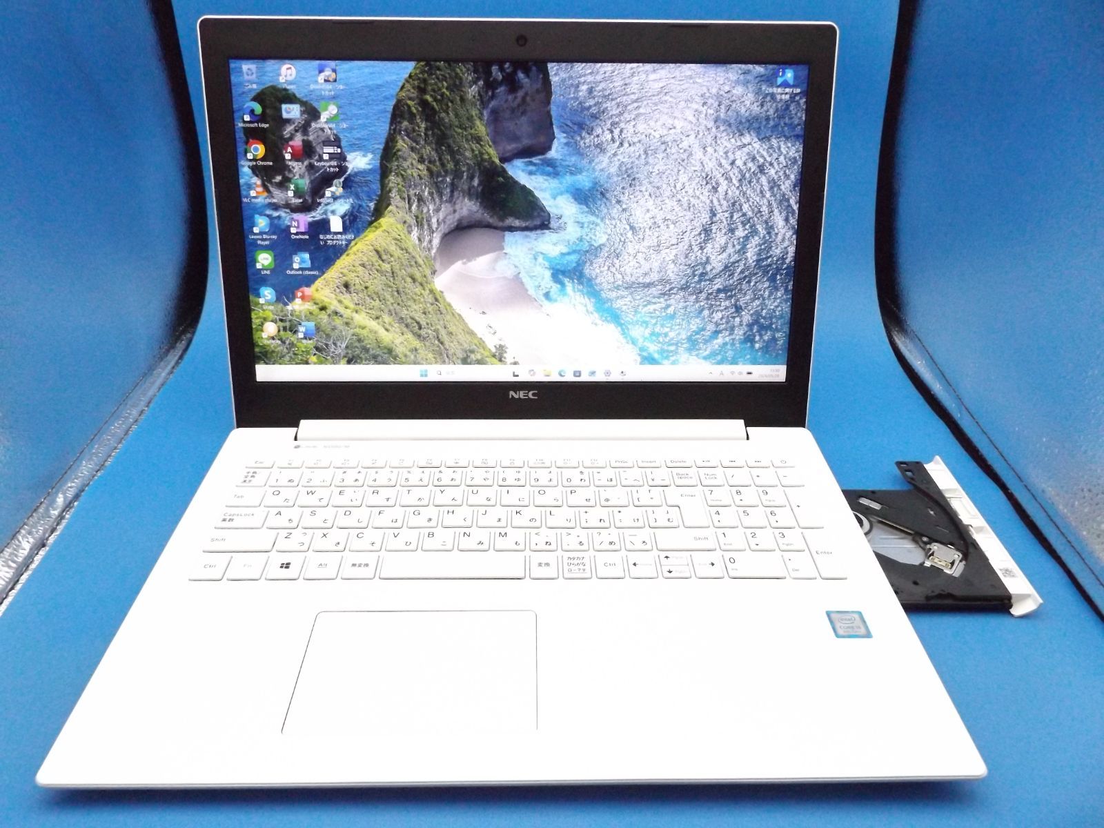 第8世代Core-i5 新品SSD240GB メモリ8GB NEC LAVIE NS500/M win11 office2024 フルHD 260