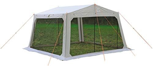 キャプテンスタッグ(CAPTAIN STAG) テント タープ メッシュタープ [4-5人用] 【サイズ310×330×H200cm】 PU加工 キャリーバッグ付き モンテ UA-1076t